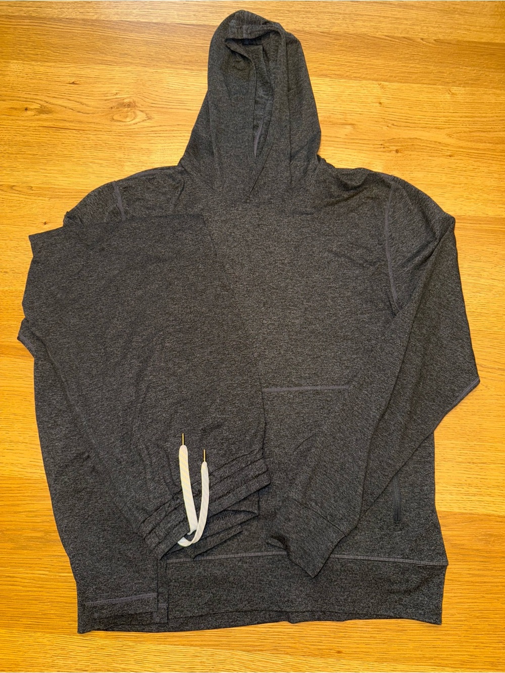Vuori | Men’s Set | Charcoal Heather | Ponto Pullover Hoodie + Pants | Size M